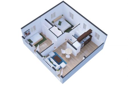 Federal Projects Developers- Real Estate 3d Plan